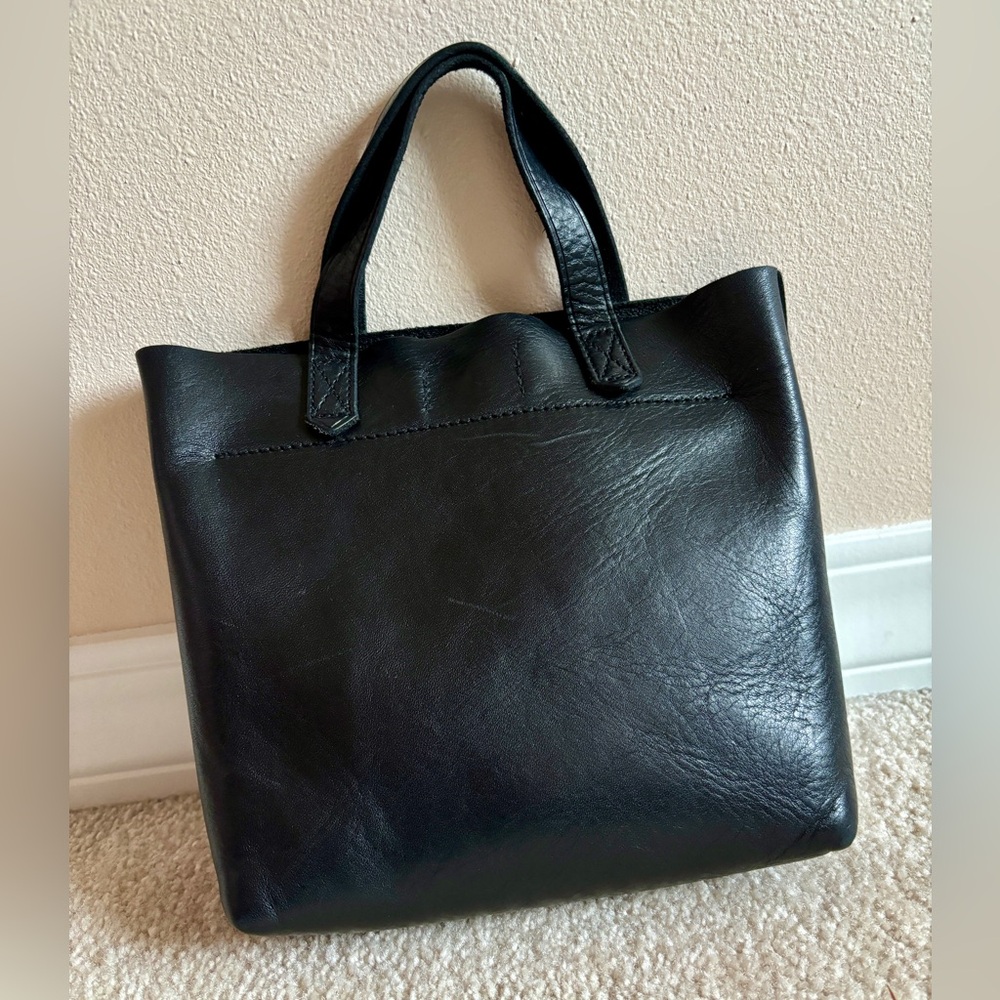 Madewell small transport crossbody leather bag